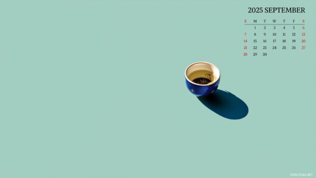 Minimalist September 2025 Calendar Wallpapers for Your Desktop (1).
