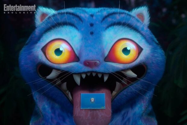 Mysterious Cat from KPop Demon Hunters Universe.