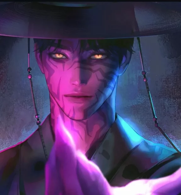 Mystical Jinu Artwork Enigmatic Character Design Wallpaper.