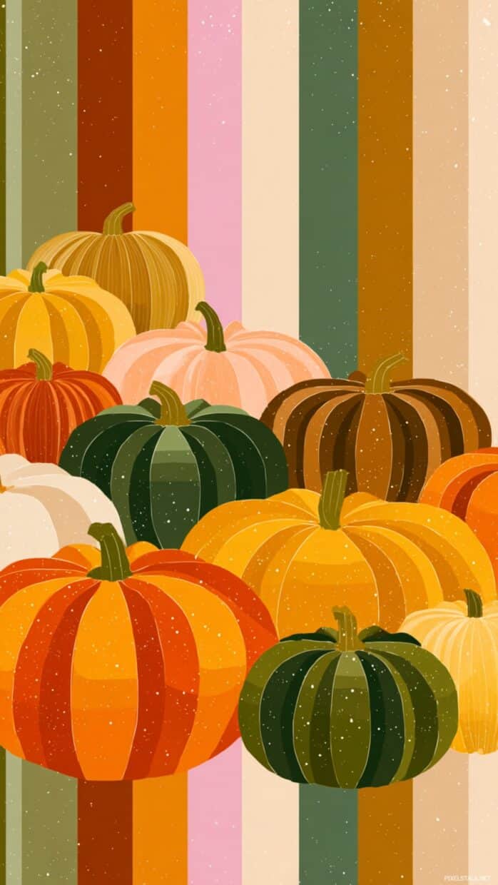 Pumpkin iPhone Wallpaper - PixelsTalk