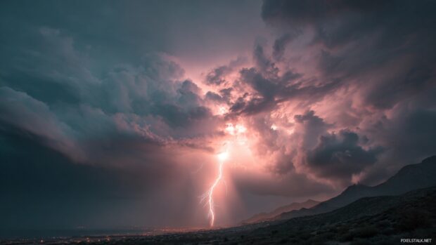 Realistic Lightning Wallpapers HD that bring nature fury to your screen.