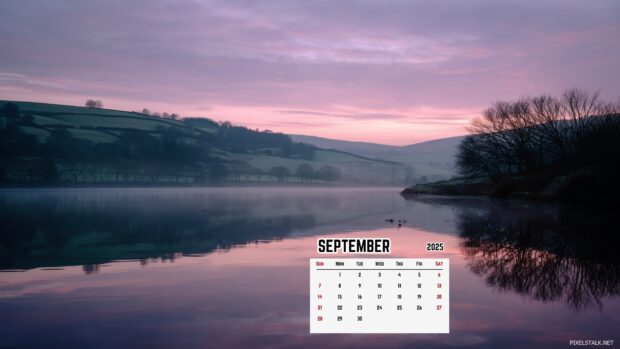 September 2025 Calendar Desktop Wallpaper HD (2).