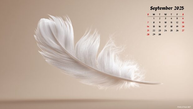 Stylish & Free September 2025 Calendar Desktop Wallpapers in HD (2).