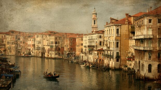 Venice Italy Vintage Wallpapers portraying the city timeless beauty.