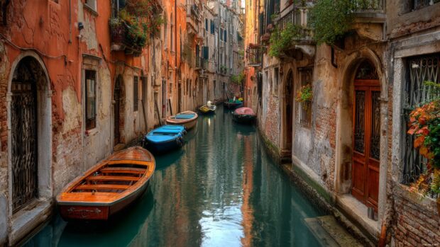 Venice Italy Wallpapers showcasing stunning canals and historic architecture.
