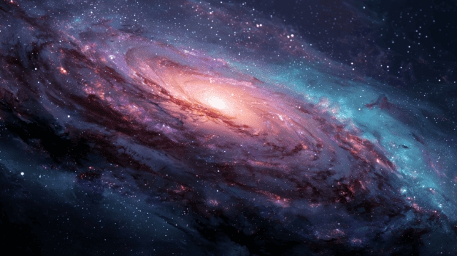 2560 X 1440 Wallpaper HD, A Close Up Of A Colorful Galaxy With Swirling Stars And Cosmic Dust, Intricate Details And A Sense Of Wonder