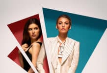 A Simple Favor Movie Poster Stylish Wallpaper Design