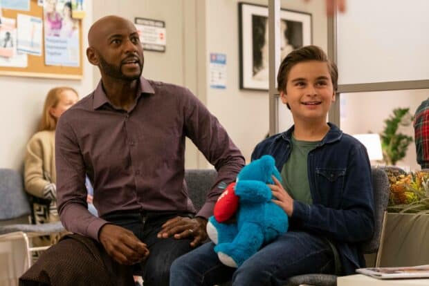 A moment between father and son from A Million Little Things