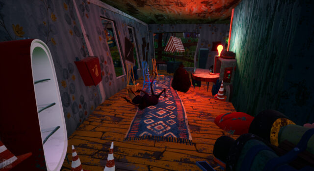 Abandoned Room In Hello Neighbor 2 Game Wallpaper