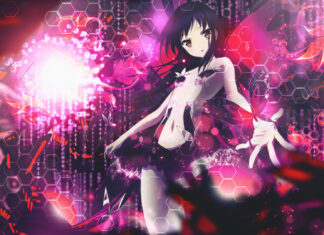 Accel World Anime Art Character In Vibrant Digital Fantasy Scene