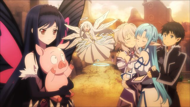Accel World Magical Fantasy Characters In Vibrant Adventure Scene