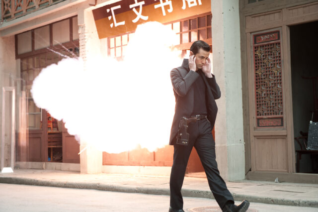 Action Packed Scene From Tristar Pictures Film For Wallpapers