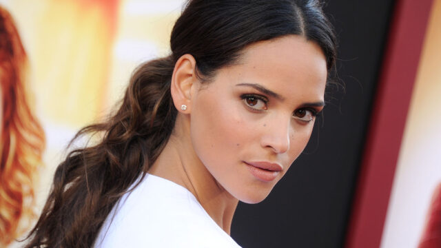 Adria Arjona Close Up Portrait with Natural Makeup and Elegant Hairstyle Wallpapers