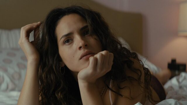 Adria Arjona thoughtful pose close up wallpaper in natural light
