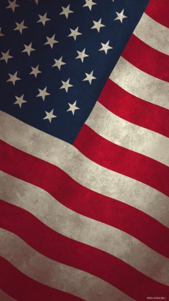 American flag backgrounds, a minimalist aesthetic with a faded American flag elegantly placed, ideal for a calming screen experience.