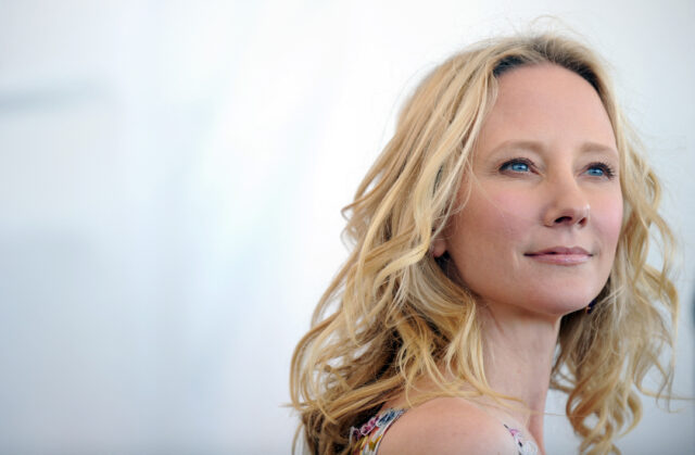 Anne Heche Elegant Portrait Wallpaper Download