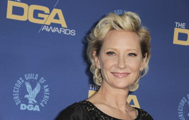 Anne Heche At The DGA Awards Red Carpet Event