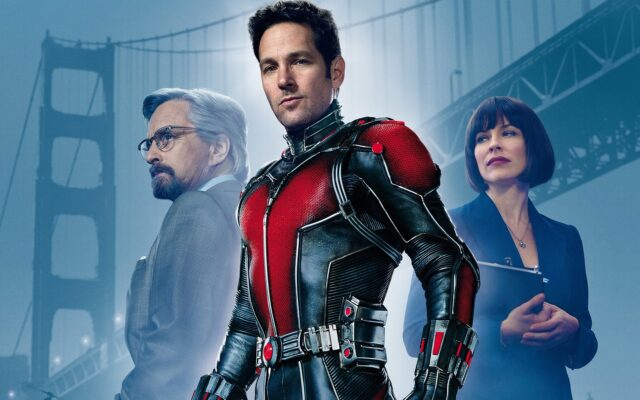 Ant Man Wallpapers Featuring Lead Characters in Iconic Suit and Background