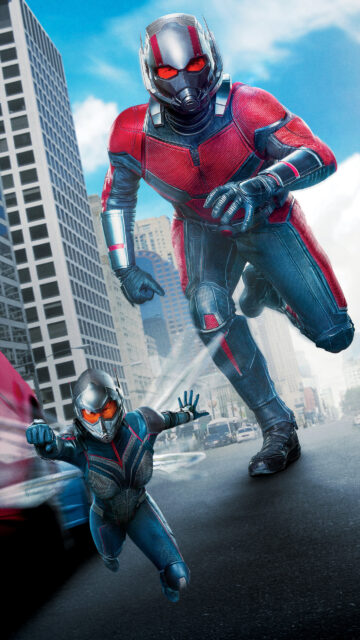 Ant Man and The Wasp Dynamic Action Scene Urban Ant Man Wallpapers