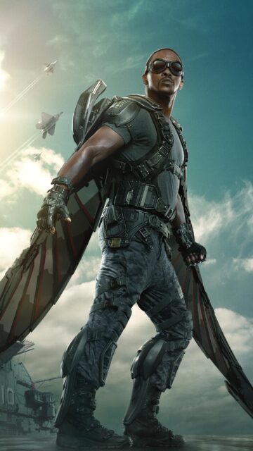 Anthony Mackie As The Falcon Epic Wallpaper For Fans