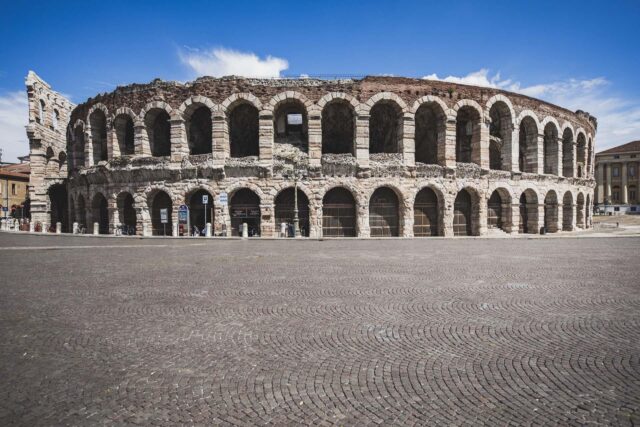 Arena Di Verona Majestic View Wallpaper