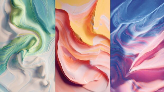 Artistic tie dye backgrounds, beautifully crafted waves of color that evoke a sense of tranquility and passion for iPhone users.