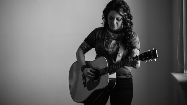 Ashley McBryde Acoustic Guitar Session Wallpaper