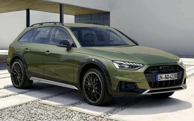 Audi A4 Allroad Green Edition Outdoors Wallpaper