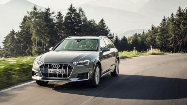 Audi A4 Allroad Scenic Drive Wallpaper For Desktop Background