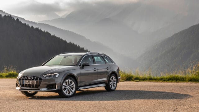Audi A4 Allroad Scenic Mountain Wallpaper For Desktop