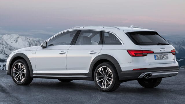 Audi A4 Allroad Wallpaper In Mountainous Scenery
