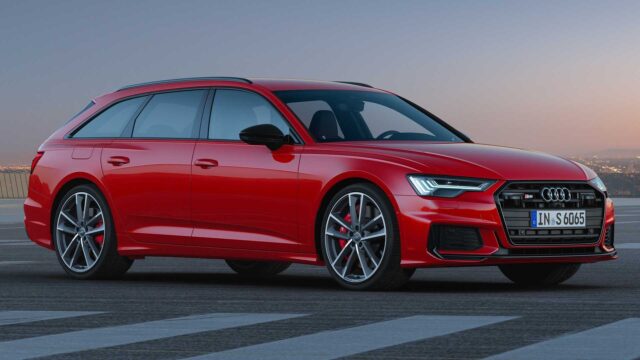 Audi S6 Red Sportback Stunning Performance And Design Wallpaper