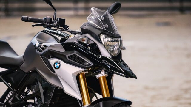 BMW G 310 GS Adventure Bike Close Up Wallpaper