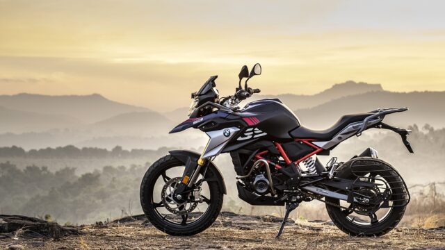 BMW G 310 GS Adventure Motorcycle Scenic Wallpaper