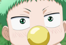 Baby Beel Close Up In Beelzebub Anime Wallpaper
