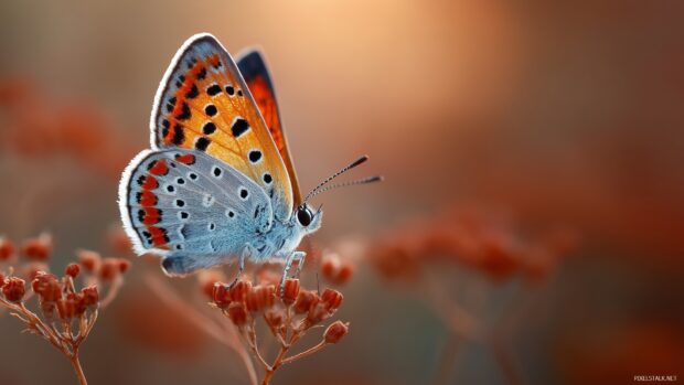 Beautiful Butterfly Wallpapers, a gallery of stunning butterflies in nature, perfect for uplifting your workspace with natural beauty.