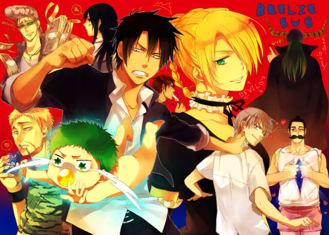 Beelzebub Anime Wallpaper Colorful Character Collage