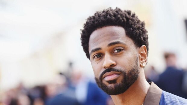 A close up view of Big Sean with a thoughtful expression, HD Desktop Wallpaper