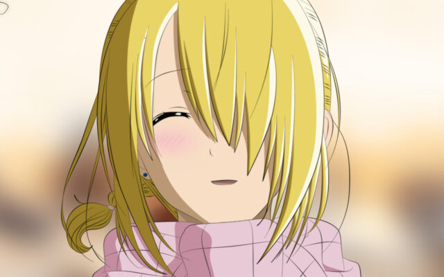 Blonde Smiling Character From Beelzebub Anime Wallpaper
