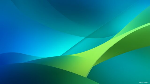 Blue Green Wallpaper HD For Mac, An Elegant Gradient Of Blue And Green Hues, Tailored For A Sleek Mac User Experience