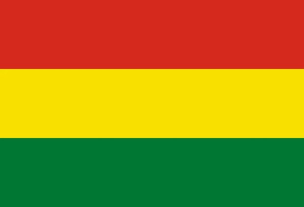 The Bolivia flag colors are displayed in horizontal stripes of red, yellow, and green, HD Desktop Wallpaper