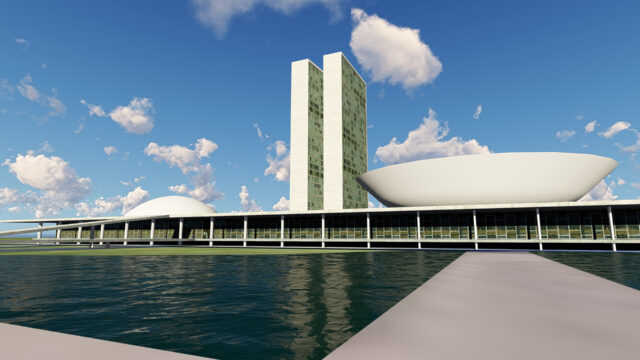Brasilia Architecture Beautiful Skyline Wallpaper