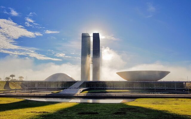Brasilia Skyline Captured At Sunrise For Stunning Wallpapers