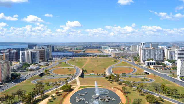 Brasilia Urban Landscape Scenic Wallpaper View