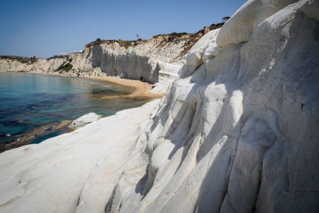 Breathtaking View of Scala dei Turchi Sicily Coastal Cliffs