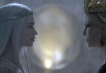 Charlize Theron As Queen Ravenna Epic Face Off Wallpaper