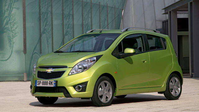 Chevrolet Spark Vibrant Green Car Wallpaper For Desktop