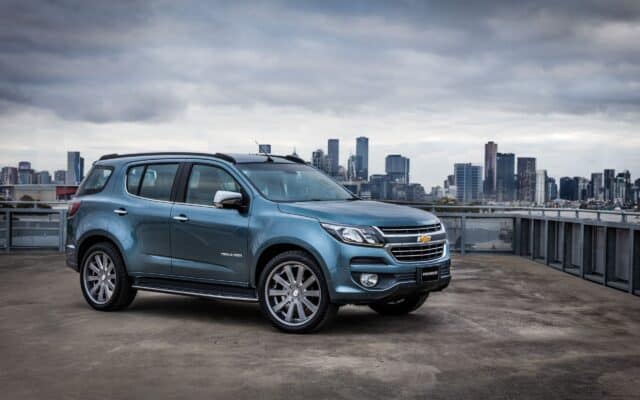 Chevrolet Trailblazer City Skyline View Wallpaper