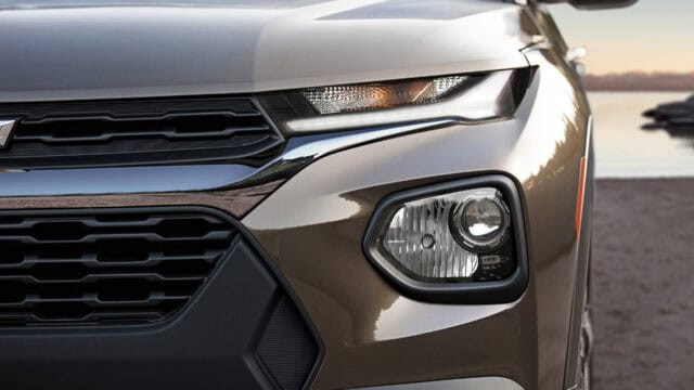 Chevrolet Trailblazer Close Up Headlight View For Wallpapers