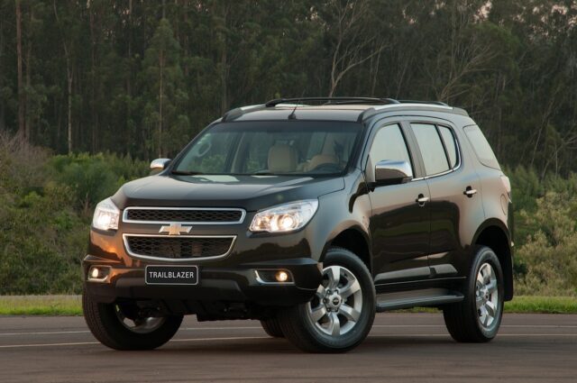 Chevrolet Trailblazer SUV Parked On Scenic Roadway